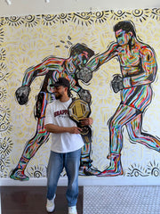 VARSITY T-SHIRT - WHITE